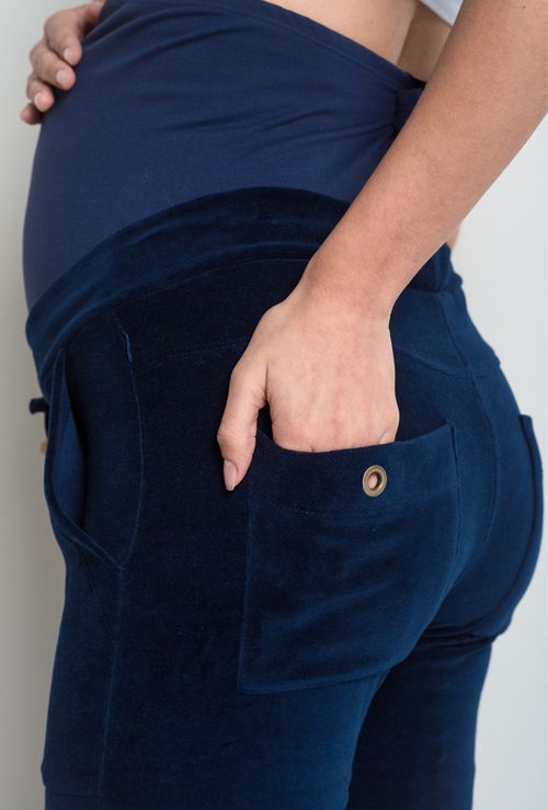 Calça Básica Pamplona Gestante Marinho