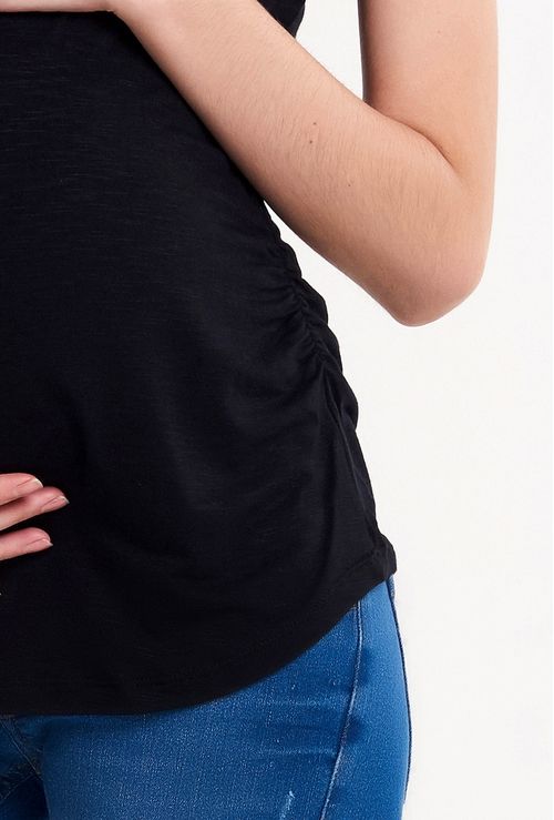 TShirt Gestante Arusha Preta