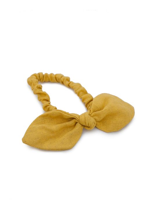 Elástico Linho Laço Amarelo