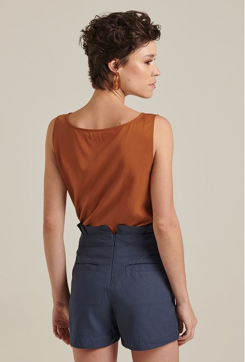 Regata Stiniva Em Lyocell Cropped Ocre
