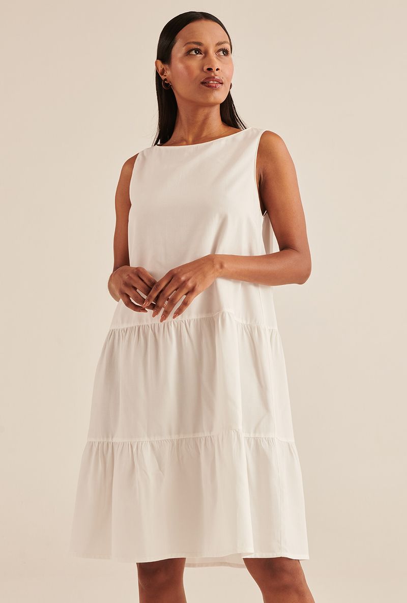 Vestido-Corinto-em-Viscose-Certificada-Off-White-detalhe