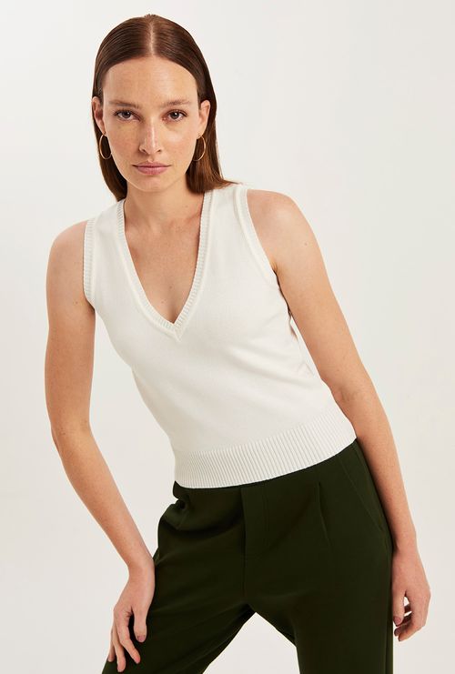 Regata Isla Mujeres Tricot Viscose Off White