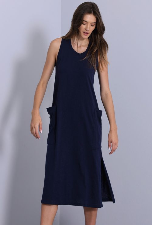 Vestido Midi Arizona Marinho