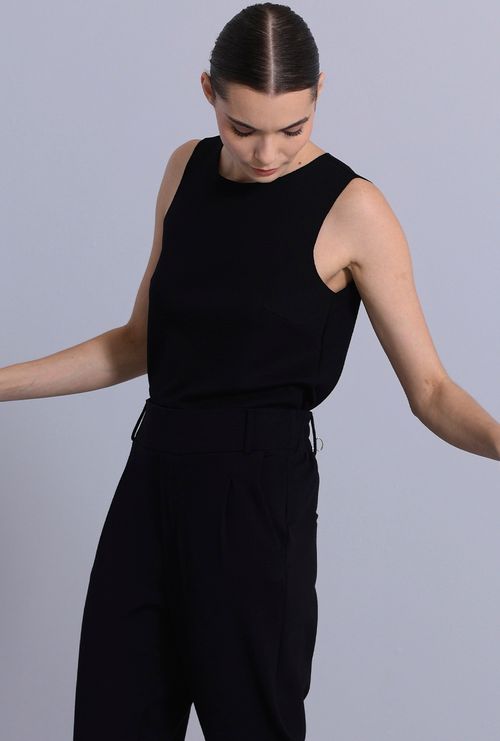 Regata Catania em Viscose Preta