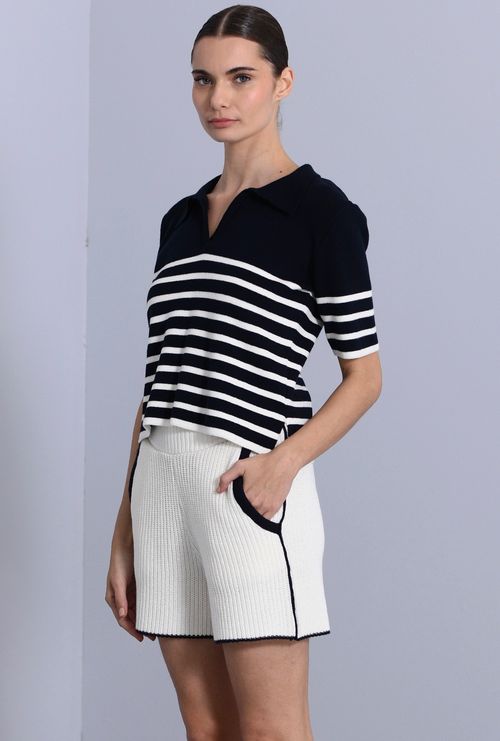 Shorts Alor Tricot Off White