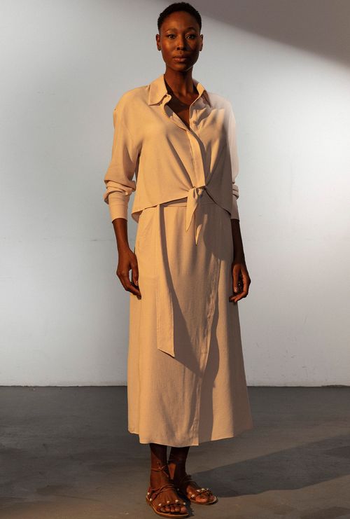 Saia Anano Transpassada  Areia