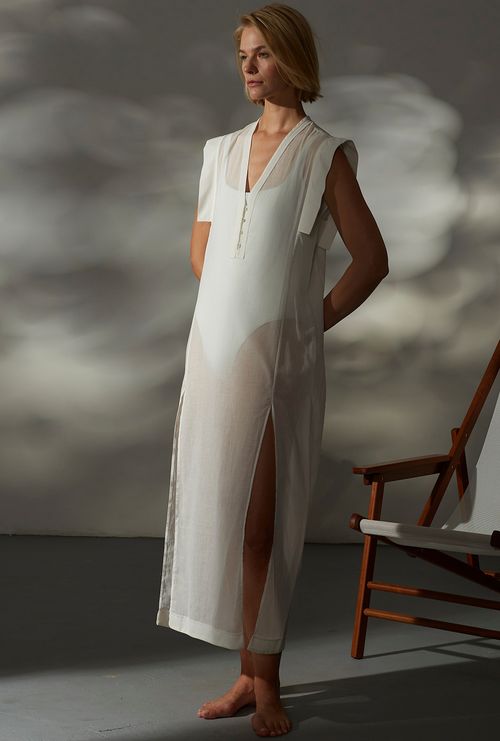 Saída de praia aduma branca