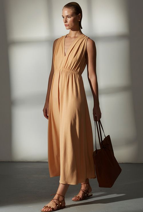 Vestido Zanzibar bege