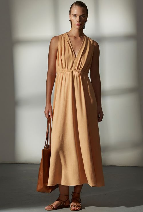 Vestido Zanzibar bege