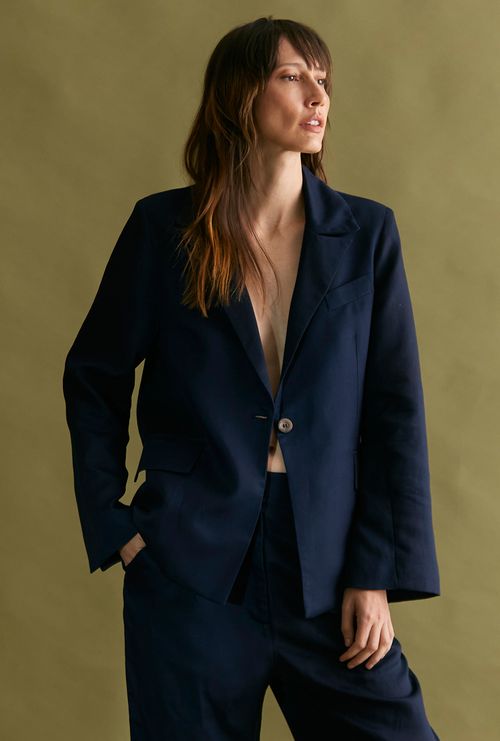 Blazer Oversized Bohol Marinho