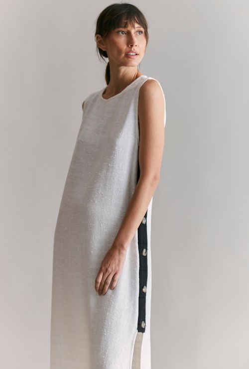 Vestido Bollons Off White