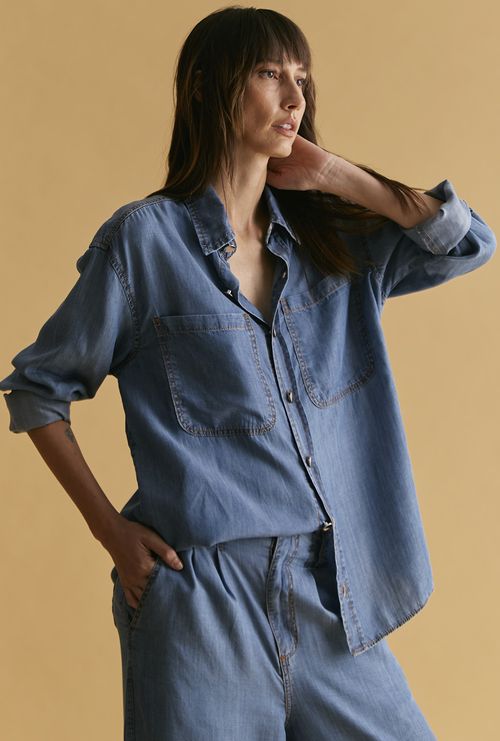 Camisa Bjarnason Jeans medio