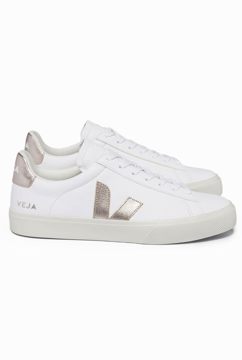 Tênis Veja CF Leather Extra White platine