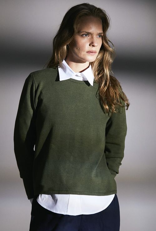 Blusa Belts Verde Militar