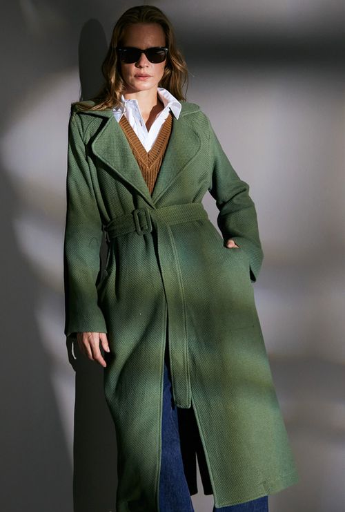 Trench Bagaud Verde Militar