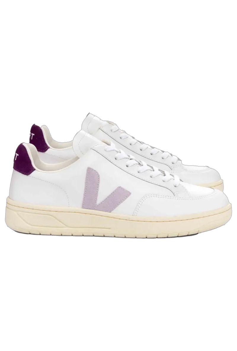TENIS-VERT-SHOES-V12-LEATHER-EXTRA-WHITE-PARME-MAGENTA