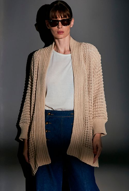 Cardigan Bibak Areia