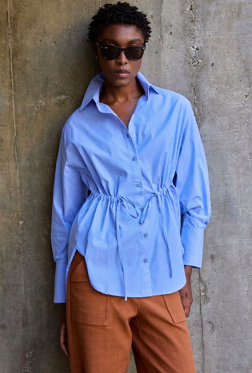 Camisa Clipperton Listra Azul
