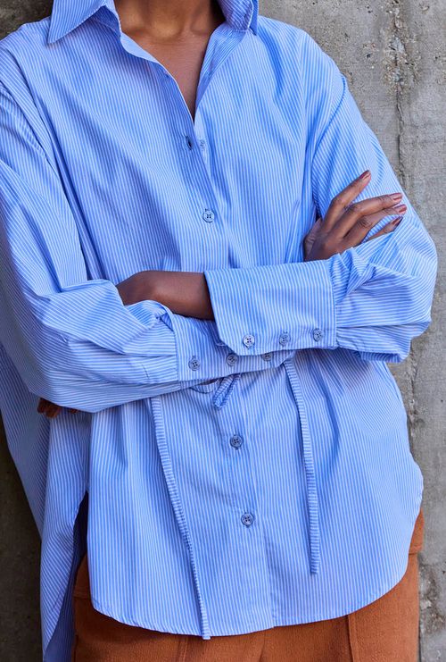 Camisa Clipperton Listra Azul