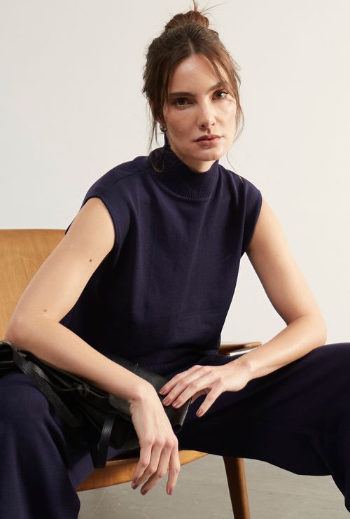 Blusa Em Tricot CoraCorá Noite