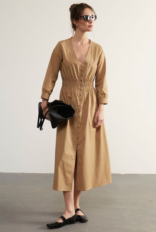 Vestido Cabrera Bege
