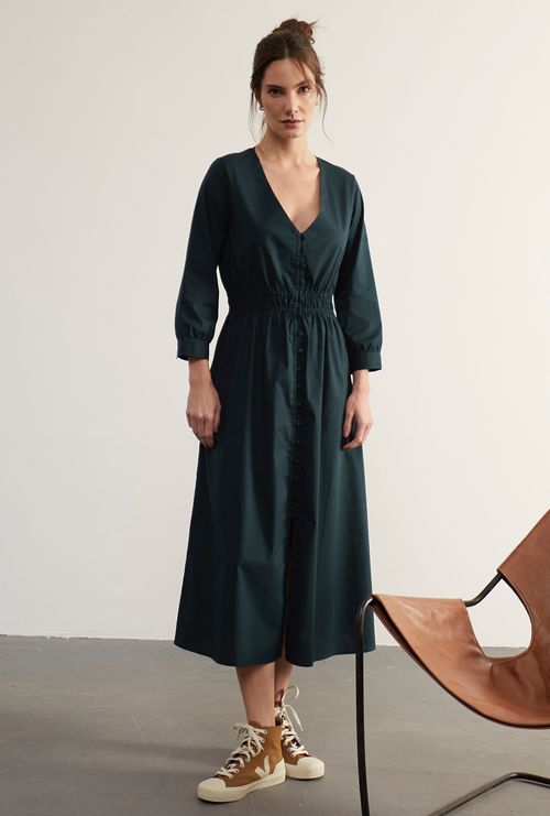 Vestido Cabrera Verde Militar