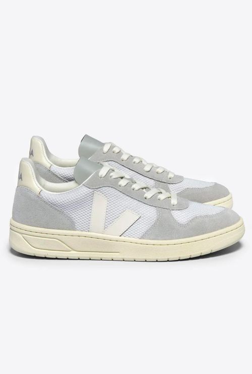 Tenis Veja Shoes V-10 Alveomesh Light Grey pierre