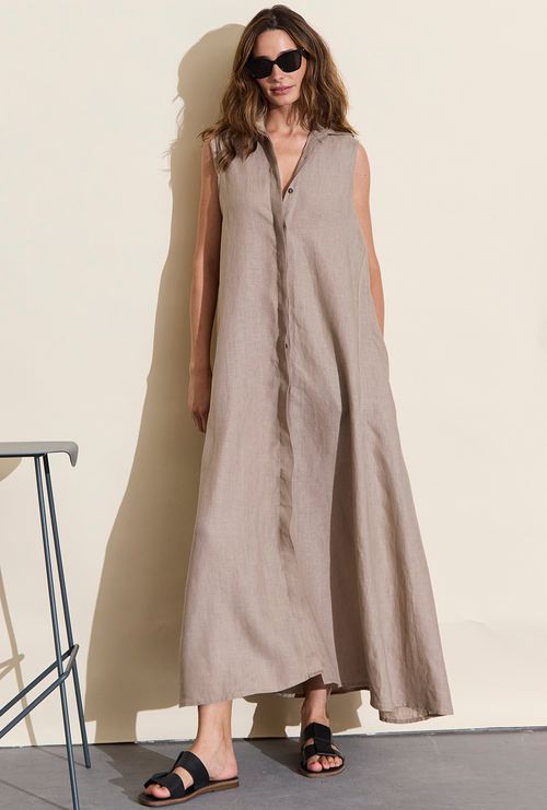Chemise Longuete Evase sem Manga Cies fendi