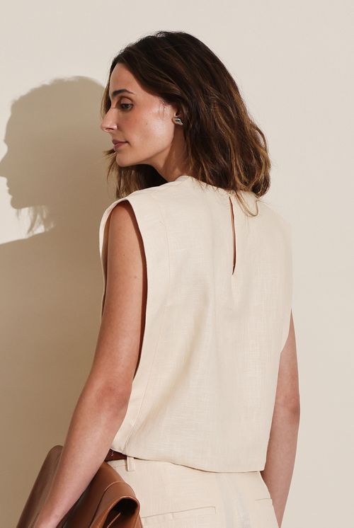 Blusa Catarino vanila