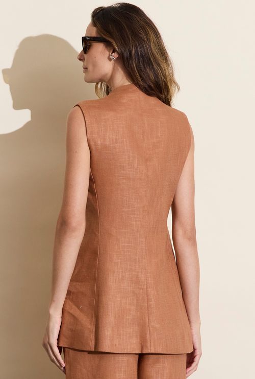 Colete Chilov castor