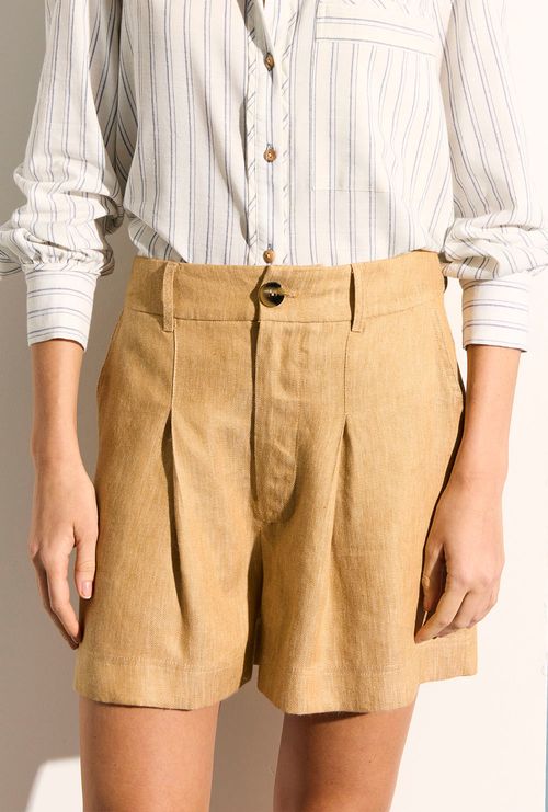 Shorts Cheong Bege