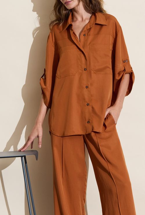 Camisa Conave Marrom