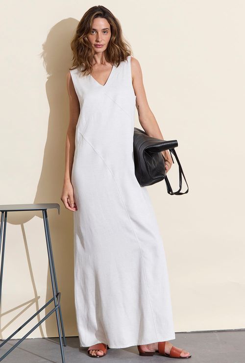 Vestido Carven Areia