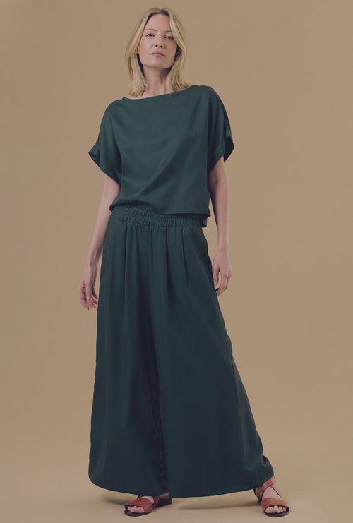 Blusa Ancara Lyocell Militar