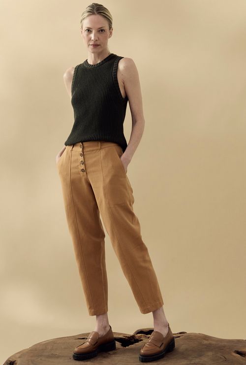 Calça Estocolmo Castanha