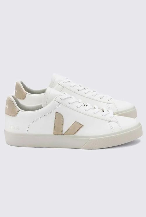 Tênis Veja Campo Chromefree Leather Extra White Almond