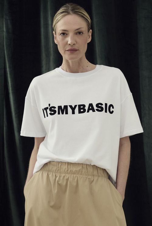 Tshirt Delong Off White