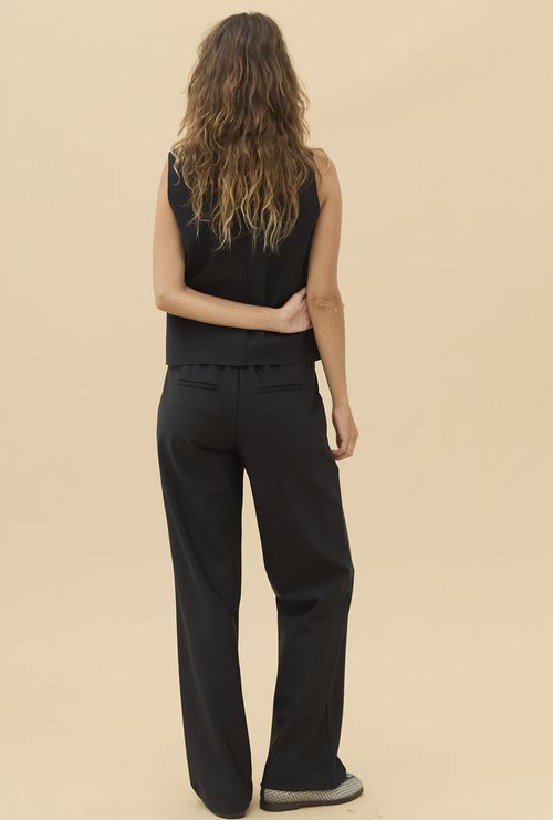 Calca Alfaiataria Reta Cascade Preto