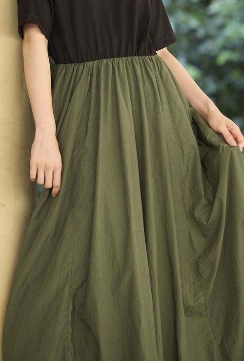 Vestido Ellis Alcaparra