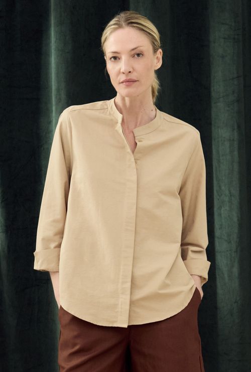 Camisa Edge leite de aveia