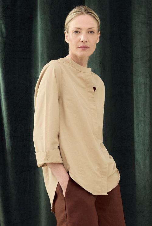 Camisa Edge leite de aveia