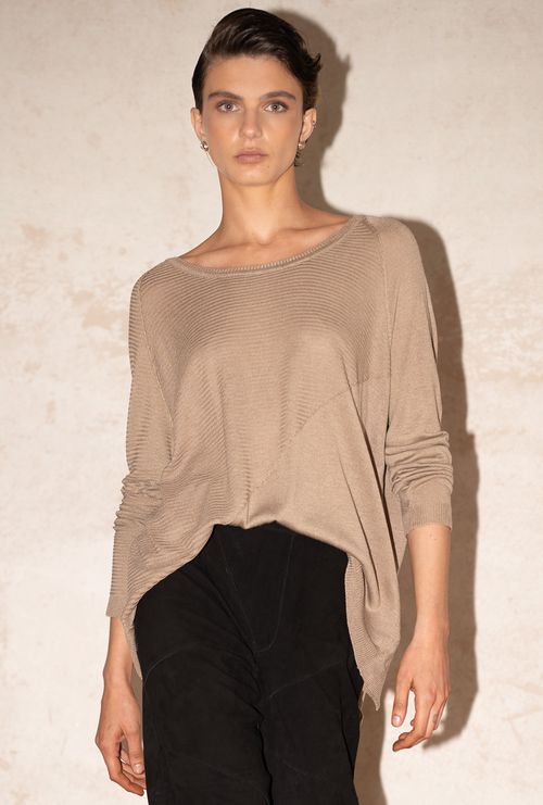 Blusa Futuna Tricot Kaki