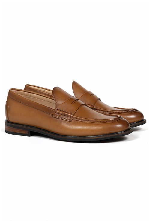 Mocassim em Couro Eritreia Havana