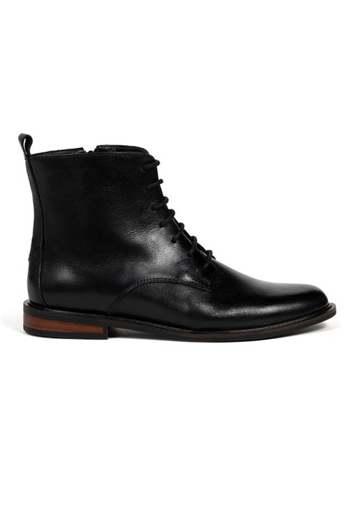 Bota em Couro Mayotte Preto