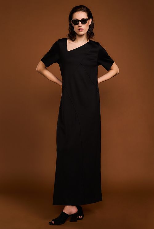 Vestido Elef Lyocell Preto