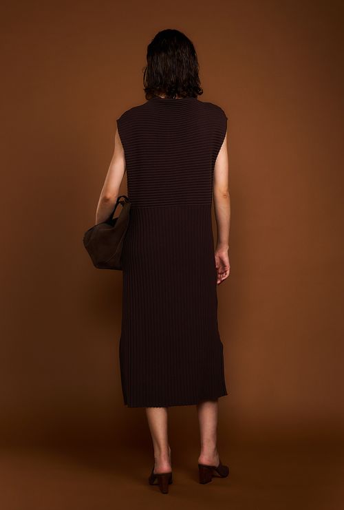 Vestido Groenlândia Cacau