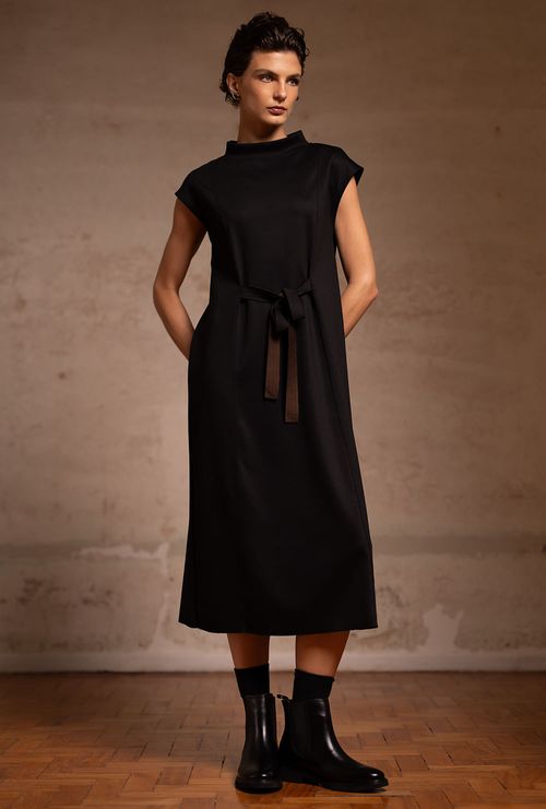 Vestido Formosa Lyocell Preto