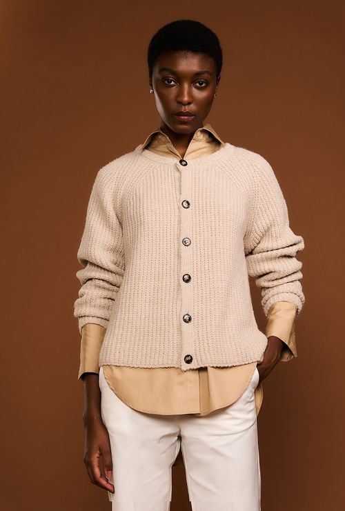 Cardigan Farasan Tricot Off White