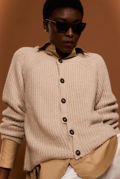 Cardigan Farasan Tricot Off White