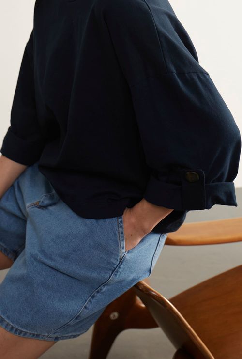 Blusa Coats Marinho